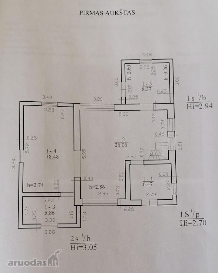 Parduodame nebaigtą statyti namą Ventos 1 - nuotraukos Nr. 16