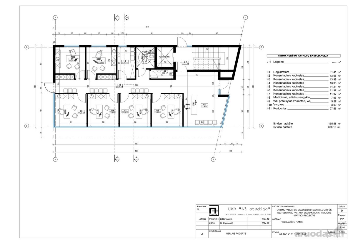 Parduodamas Medicinos Centro Projektas Su - nuotraukos Nr. 7