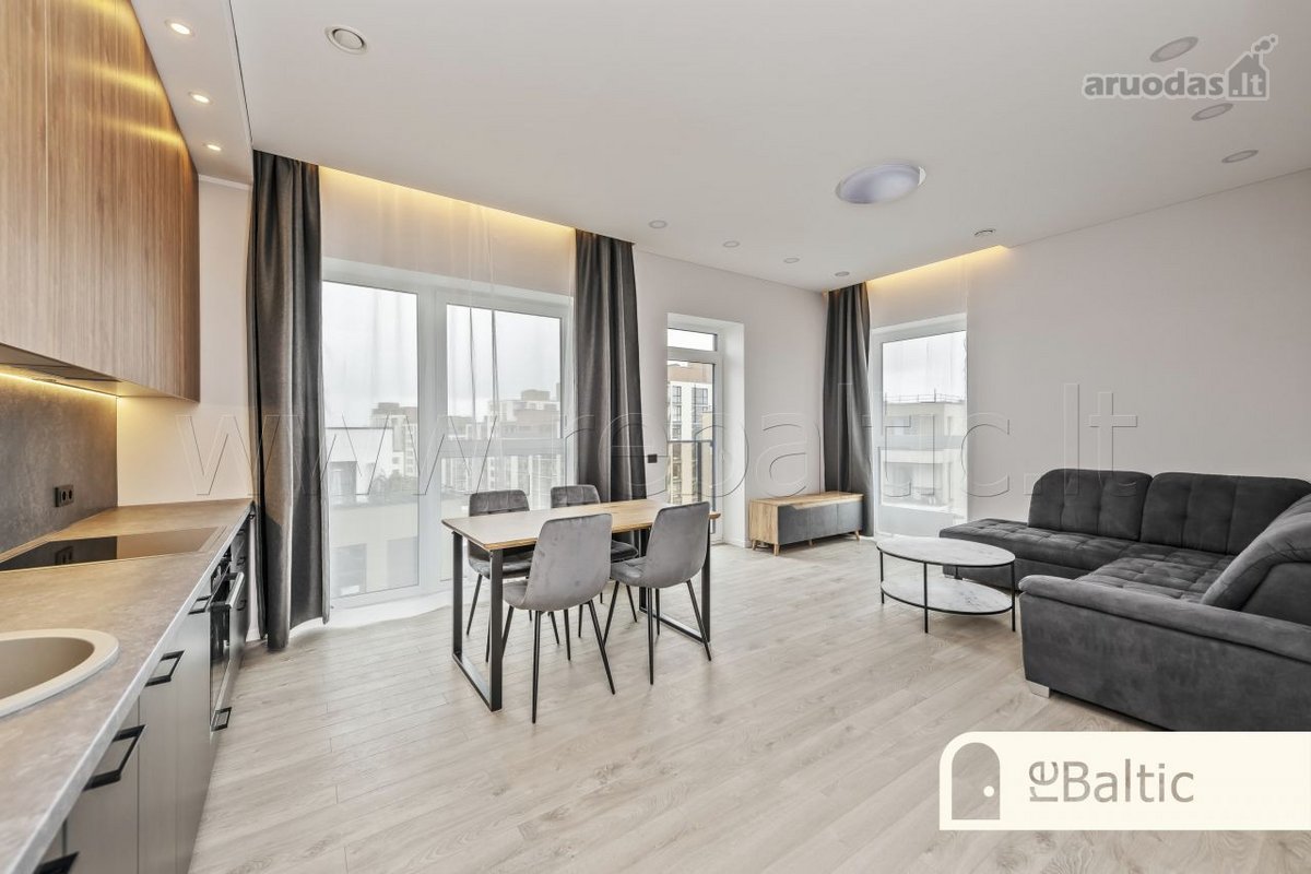 Stilingi, įrengti trijų kambarių apartamentai - nuotraukos Nr. 4