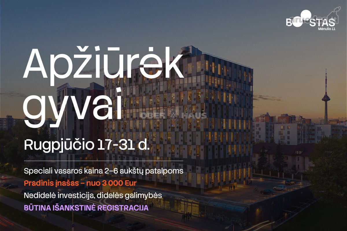 Dėmesio! Speciali vasaros kaina 2–6 aukštų - nuotraukos Nr. 2