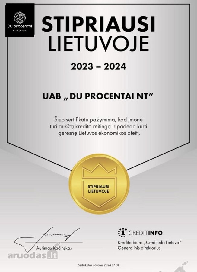 Nt agentūra „Du Procentai“ 2% siūlo! - nuotraukos Nr. 30