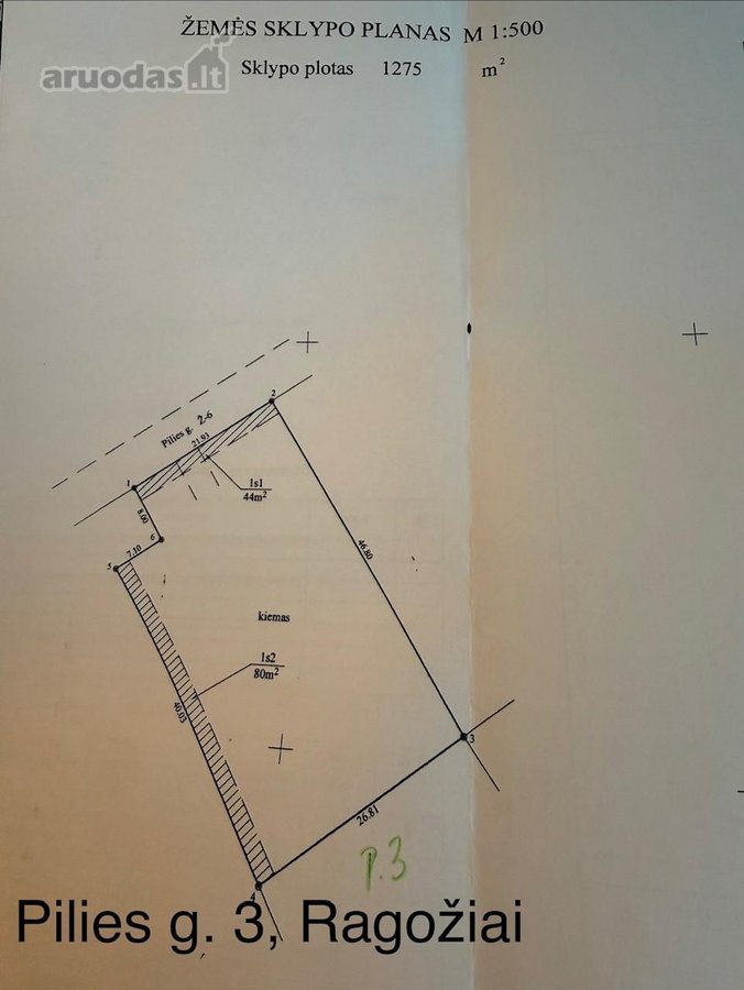 Parduodami 4 sklypai Pilies g. 3/5/7/ 9, - nuotraukos Nr. 5