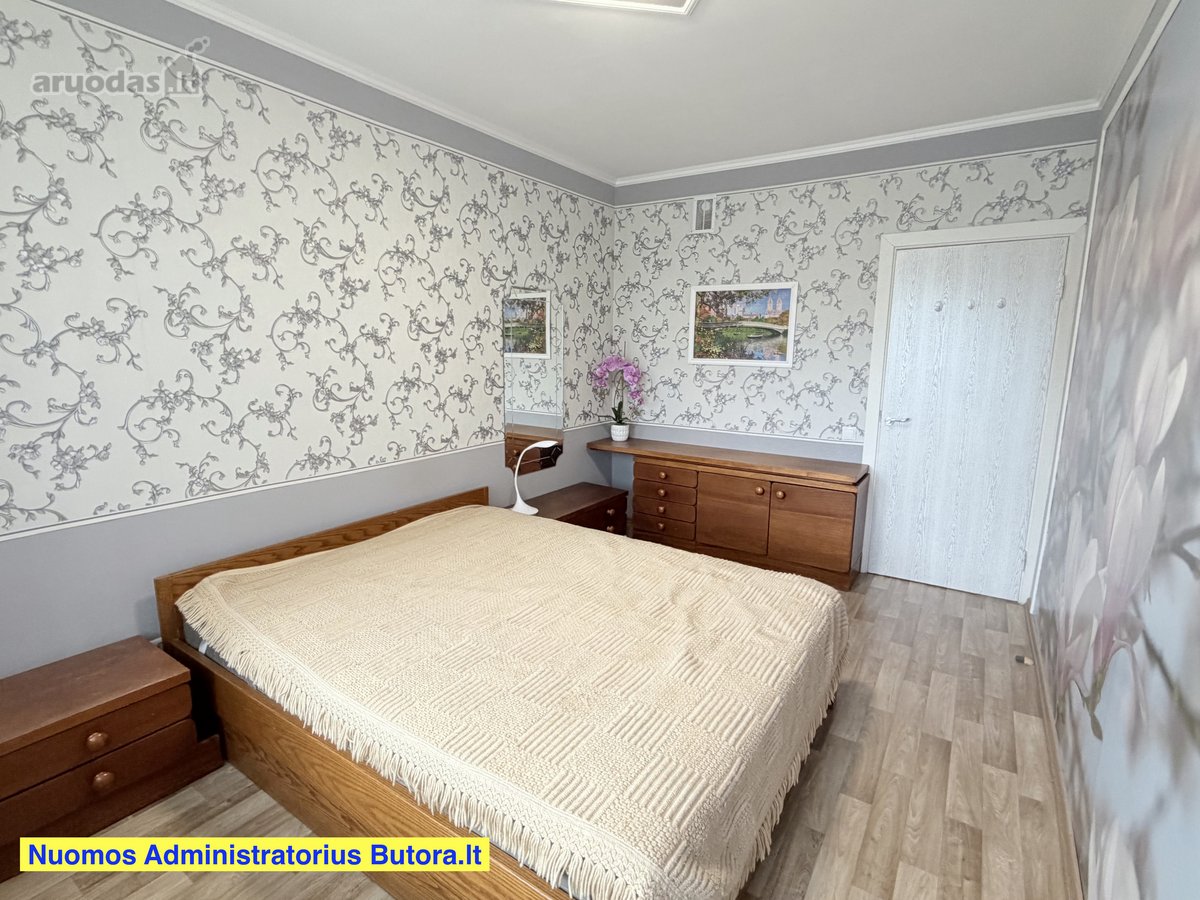 Nuomojamas 1 kambarys tryjų kambarių bute - nuotraukos Nr. 3