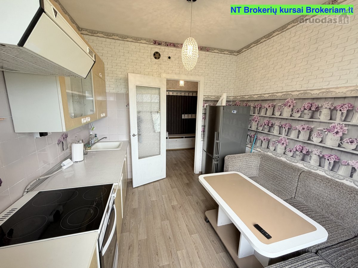 Nuomojamas 1 kambarys tryjų kambarių bute - nuotraukos Nr. 7
