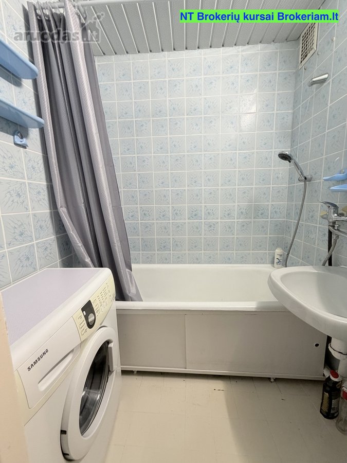 Nuomojamas 1 kambarys tryjų kambarių bute - nuotraukos Nr. 15