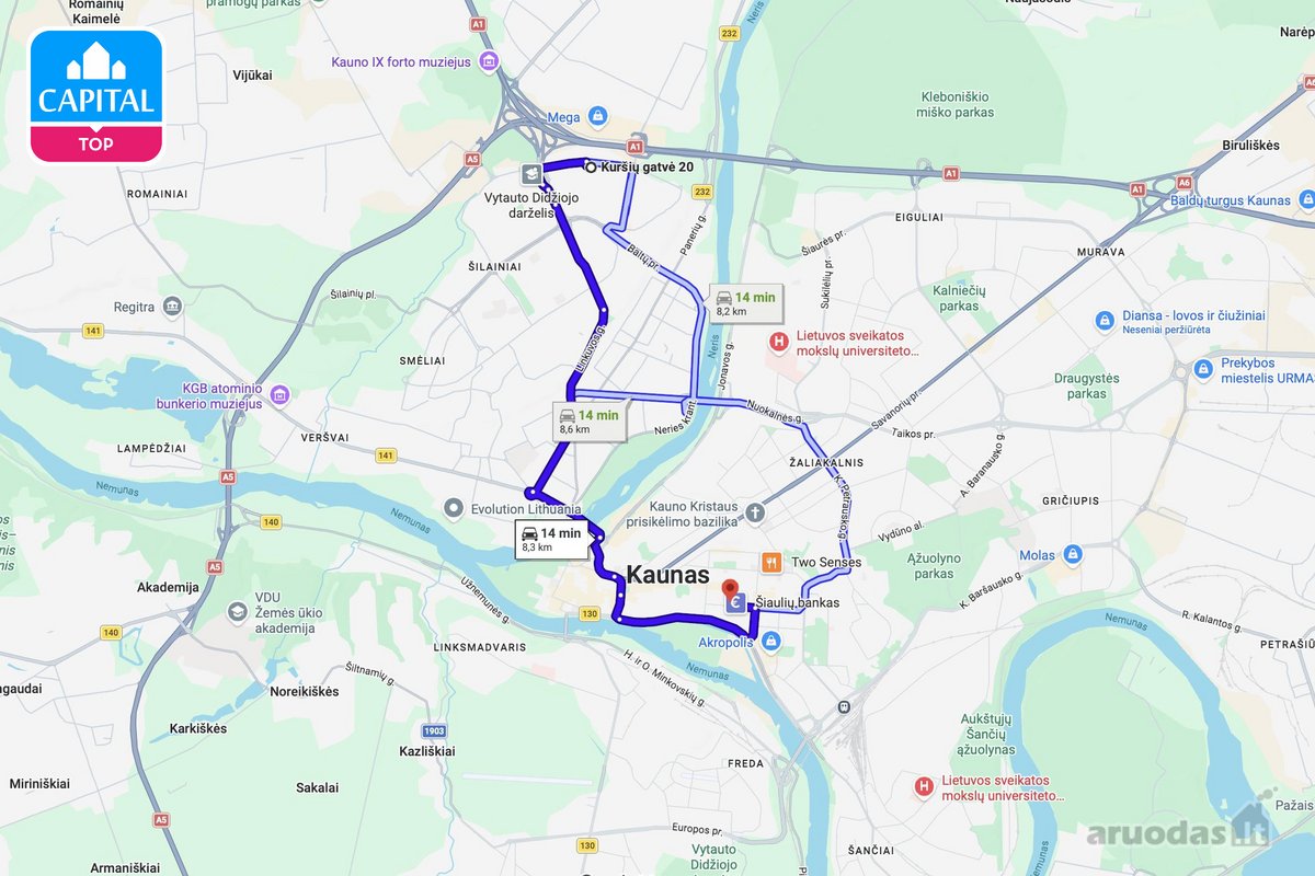 Nuomojamas 2 Kambarių Butas Kuršių G. 20, Kaune - nuotraukos Nr. 21