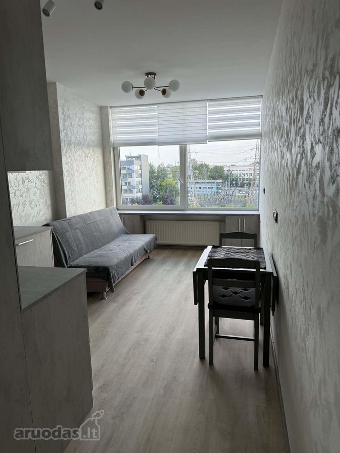 Nuomojamas Naujai Įrengtas 21 m² Studijos - nuotraukos Nr. 2