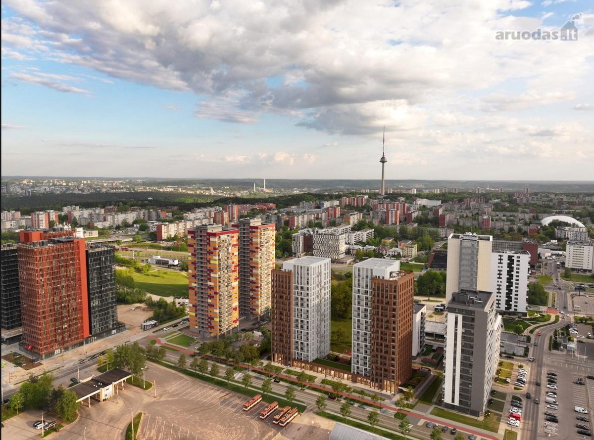 Naujos statybos butas Viršuliškių - nuotraukos Nr. 11