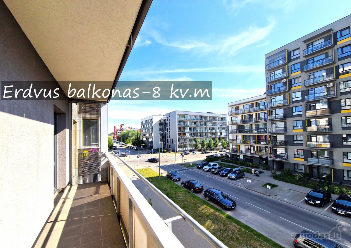 Išnuomojamas tvarkingas 2 kambarių butas - nuotraukos Nr. 13