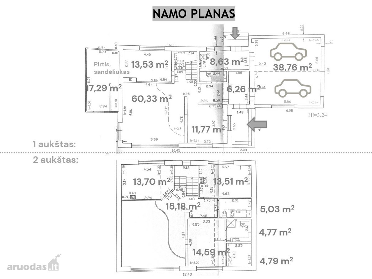 Parduodamas patogus Namas Galgiuose, tik 20 - nuotraukos Nr. 37