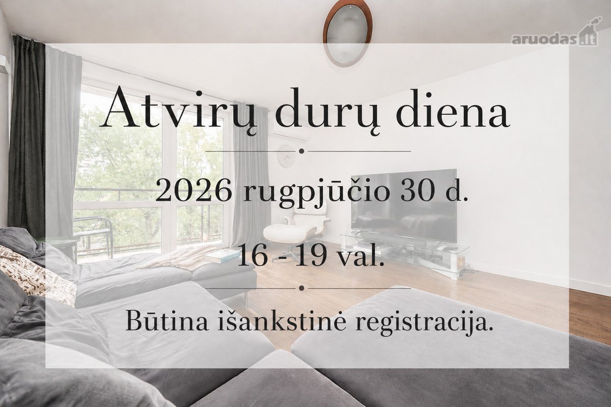 Erdvus 2 Kambarių Butas Čiurlionio Trikampyje  - nuotraukos Nr. 2