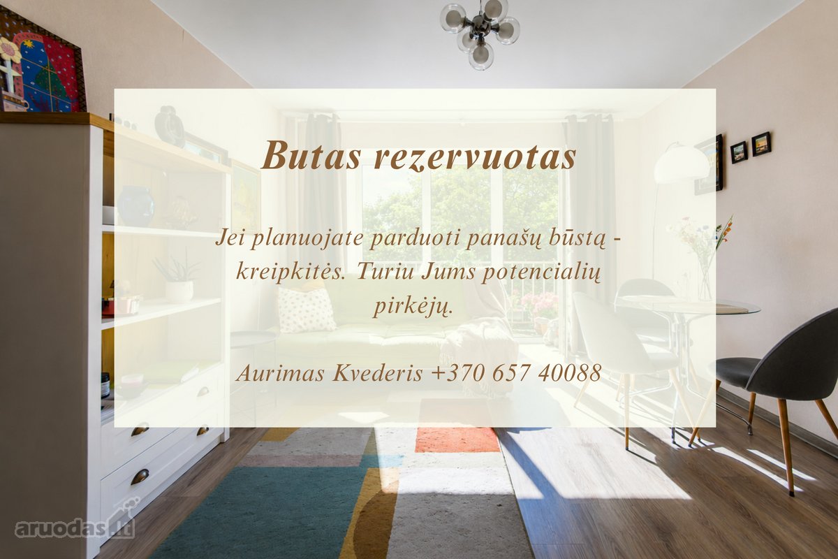 Parduodamas Jaukus Ir Šviesus 2 Kambarių - nuotraukos Nr. 2