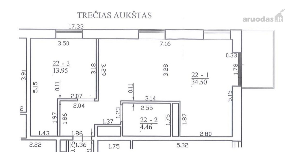 Parduodamas Premium Klasės 2 Kambarių Butas - nuotraukos Nr. 19
