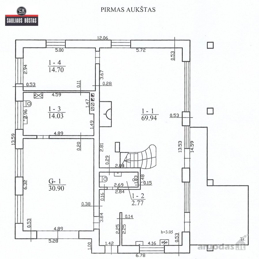 Parduodamas labai geroje vietoje naujos - nuotraukos Nr. 47