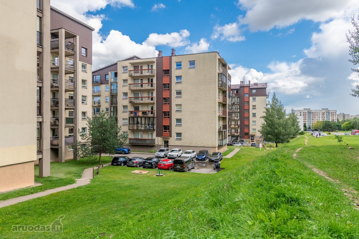 Nuomojamas erdvus 3 kambarių butas Ukmergės g - nuotraukos Nr. 32