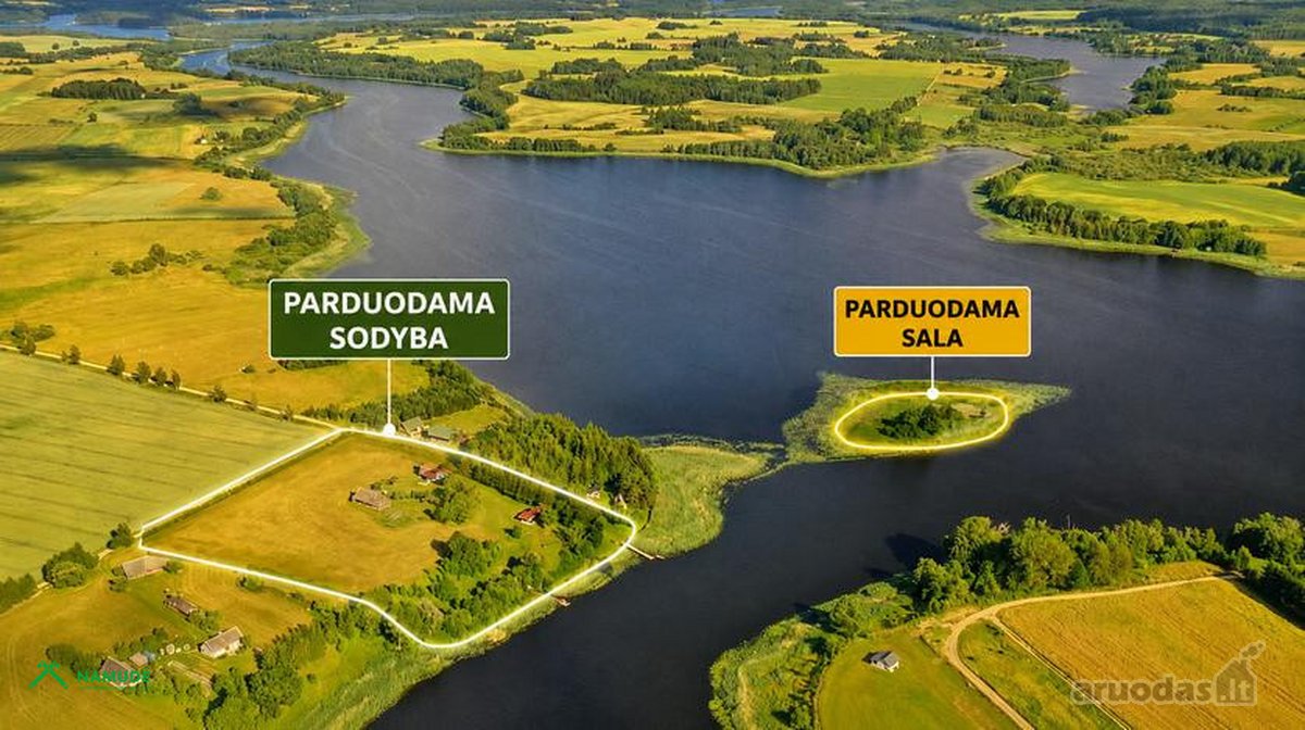 Parduodama Sodyba Ant Sartų Ežero Kranto Su - nuotraukos Nr. 23