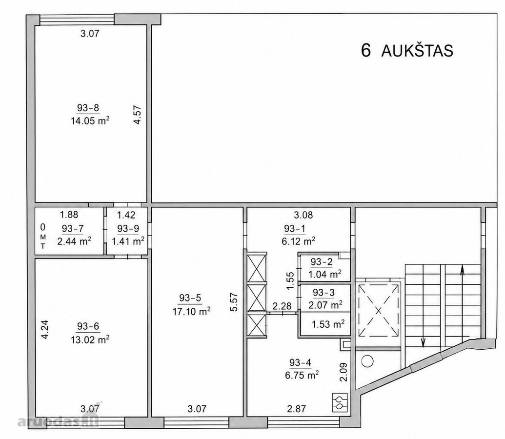 Parduodamas 3 kambarių butas Rinktinės g. 37, - nuotraukos Nr. 36