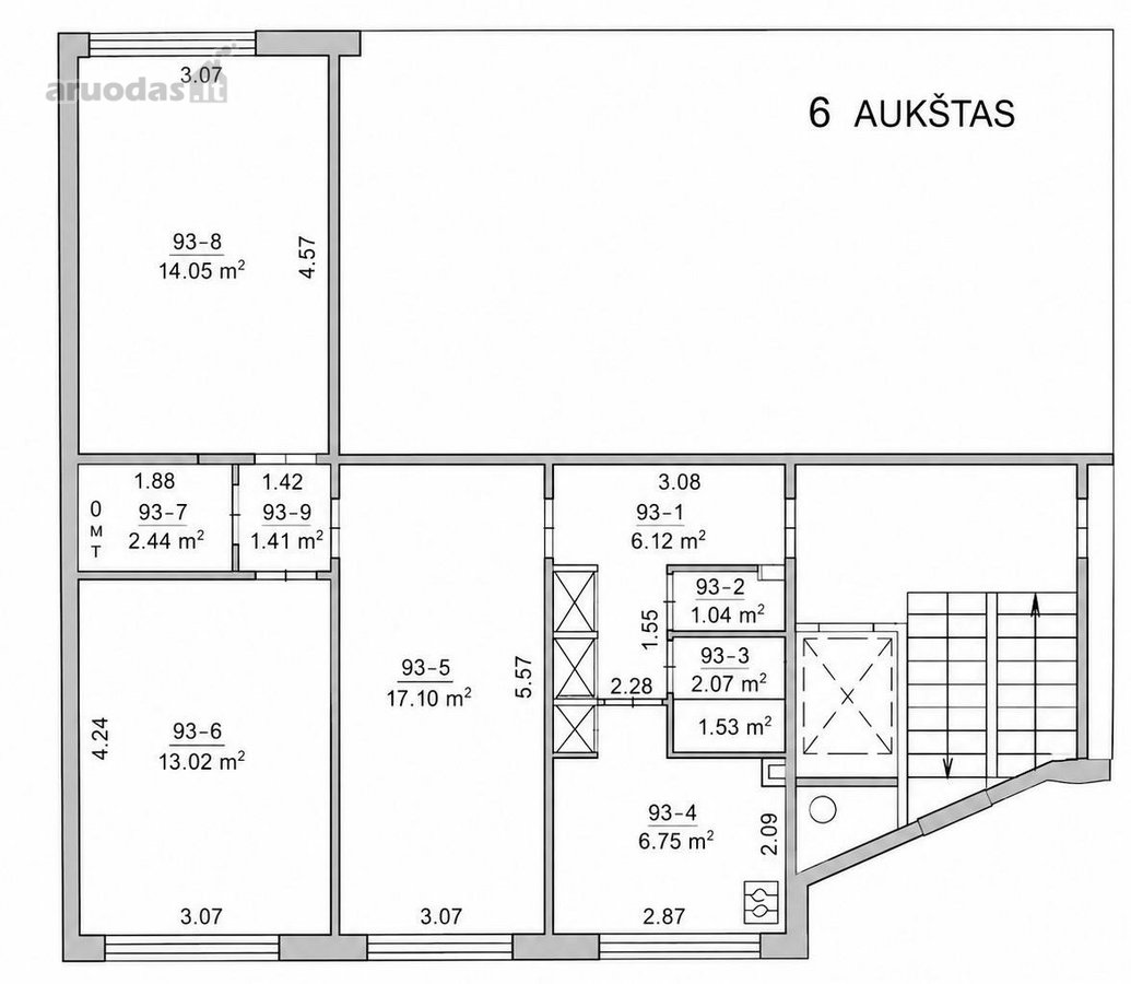 Parduodamas 3 kambarių butas Rinktinės g. 37, - nuotraukos Nr. 36