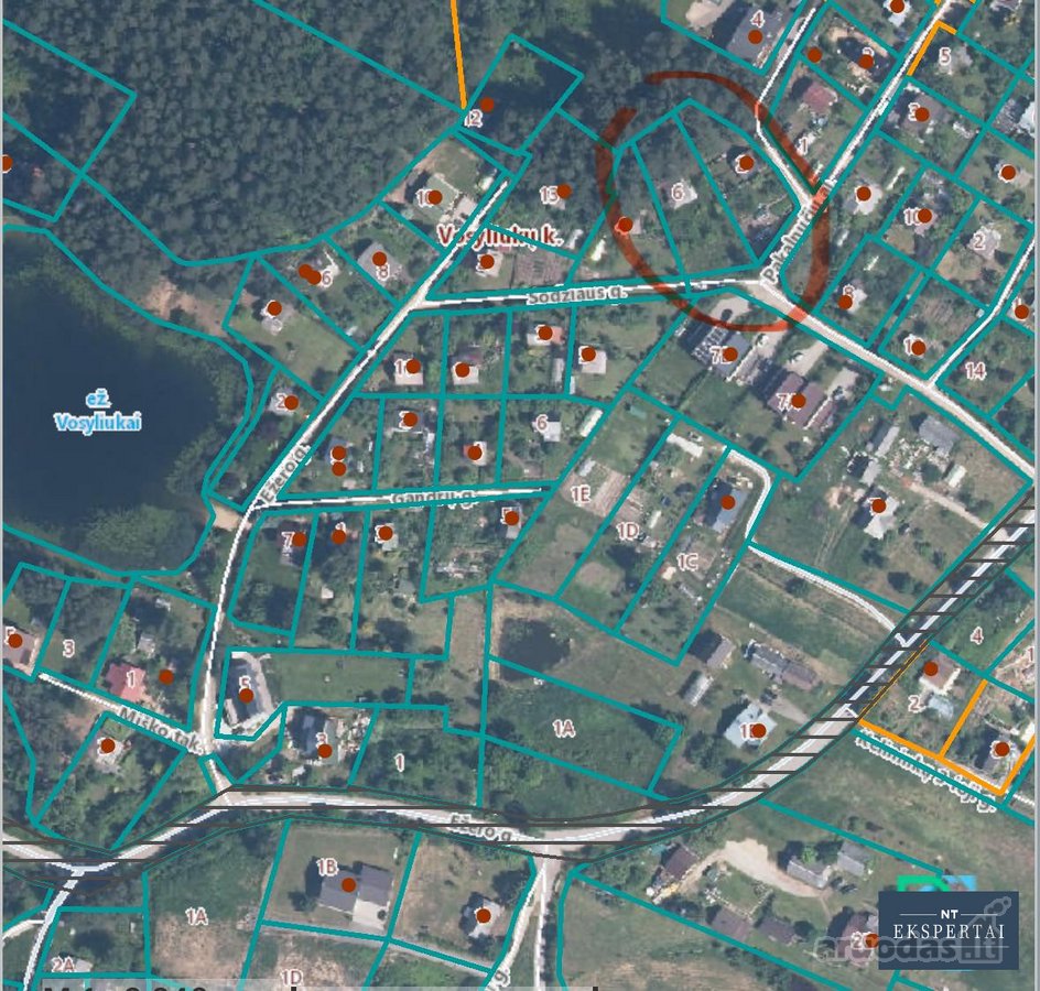 Parduodamas sodo sklypas Vosyliukuose su - nuotraukos Nr. 18