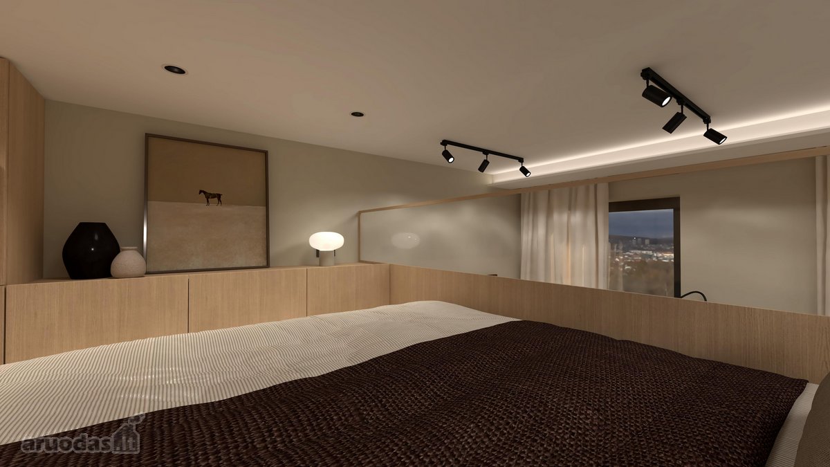Nuomojamas Visiškai Naujas 32 M² Dizaino - nuotraukos Nr. 14