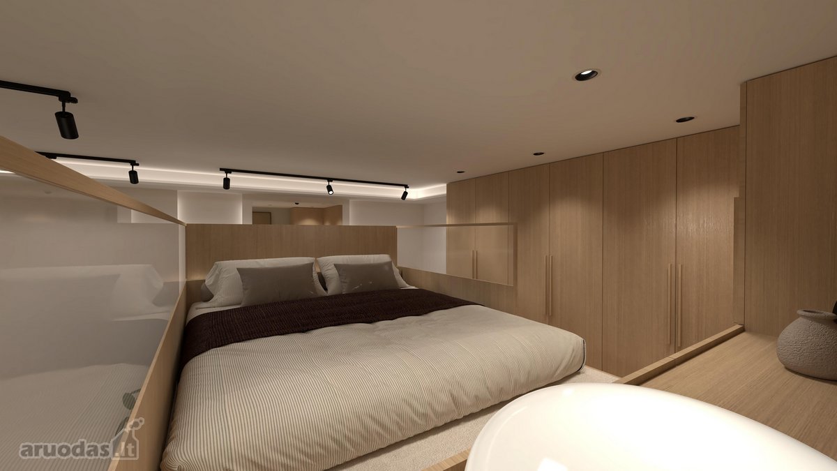 Nuomojamas Visiškai Naujas 32 M² Dizaino - nuotraukos Nr. 15