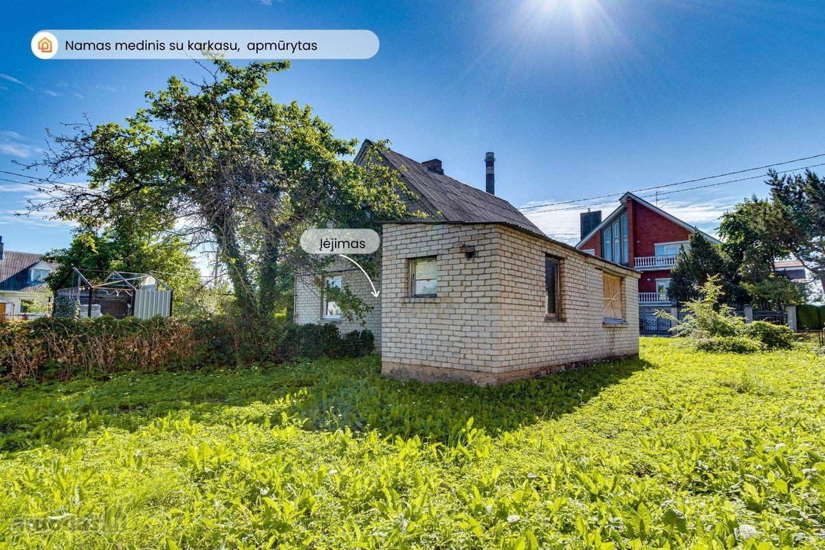 Parduodama namo dalis su sklypo dalimi - nuotraukos Nr. 9