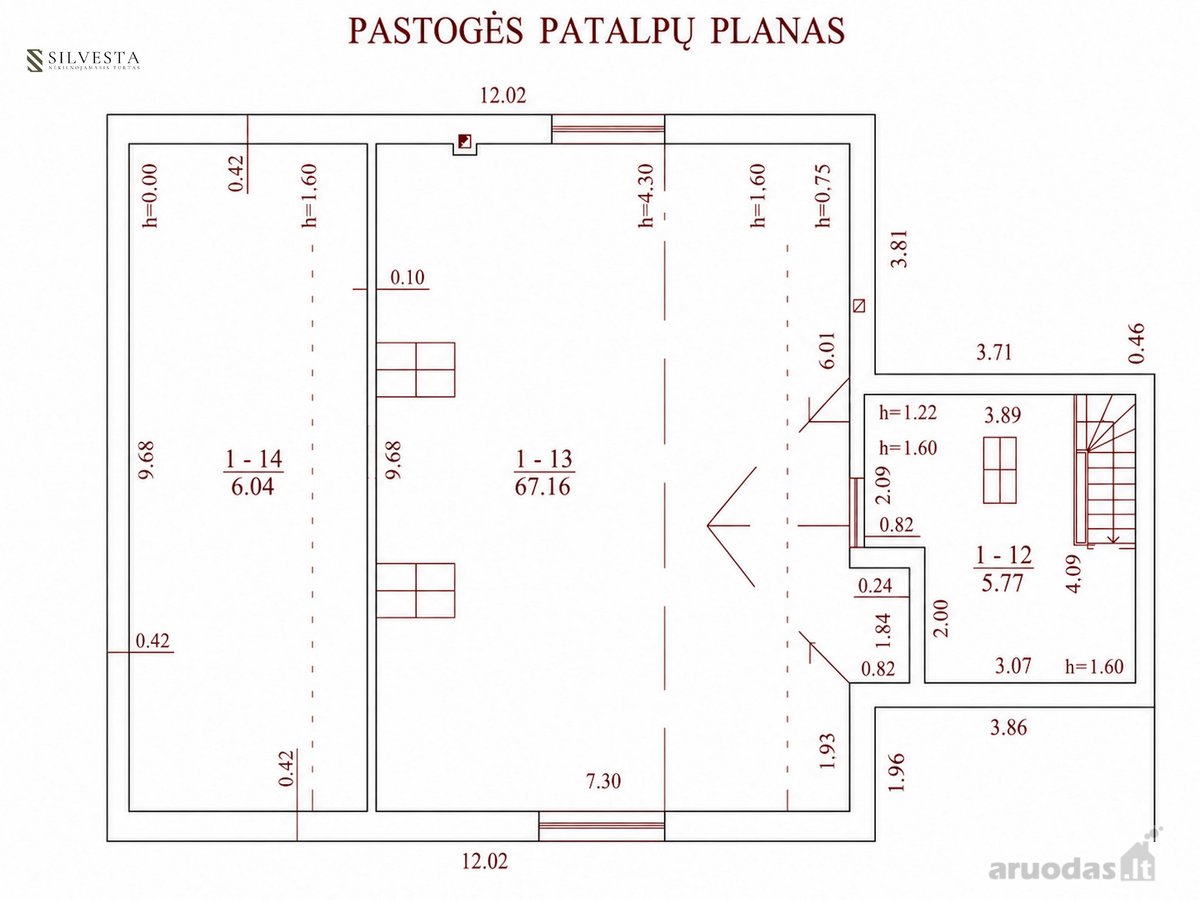 Parduodamas naujai įrengtas 201,74 kv. m - nuotraukos Nr. 26