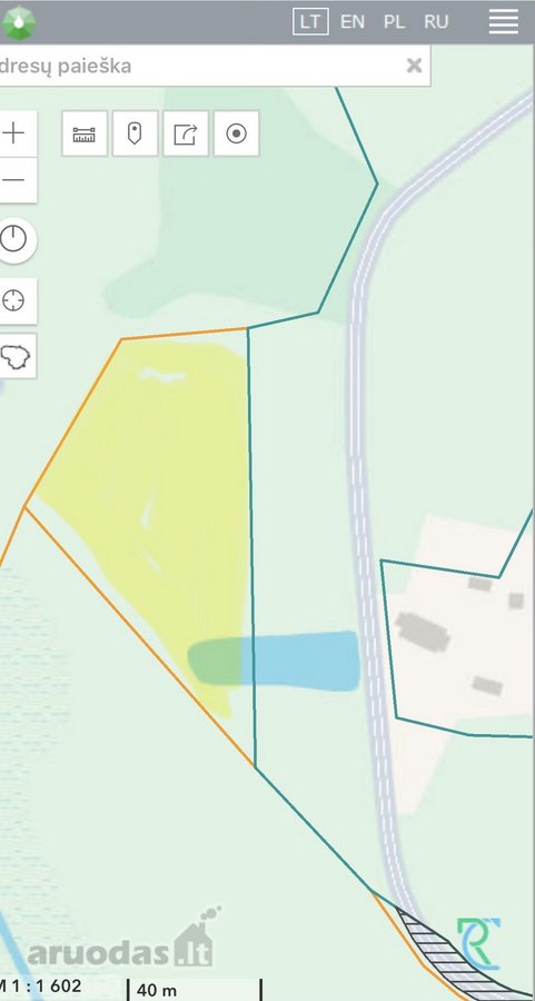Parduodamas sklypas sodybai, tik 30 min nuo - nuotraukos Nr. 6