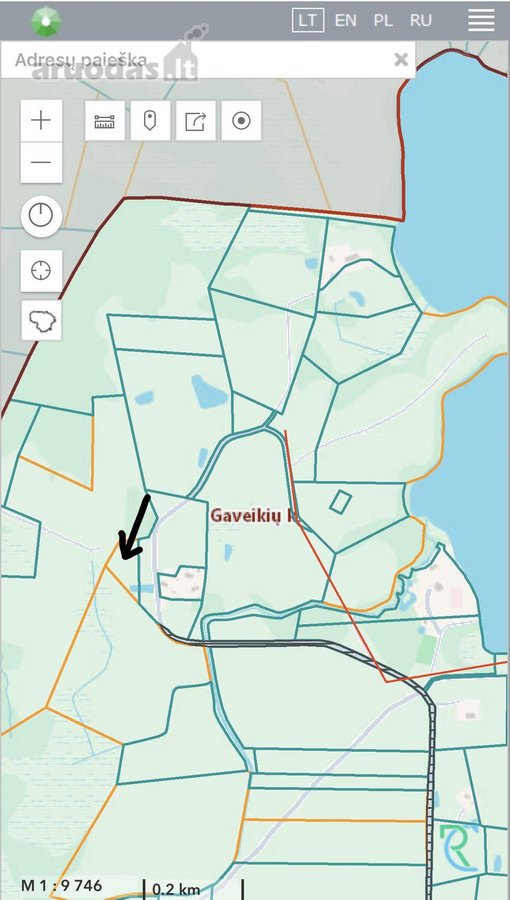 Parduodamas sklypas sodybai, tik 30 min nuo - nuotraukos Nr. 7