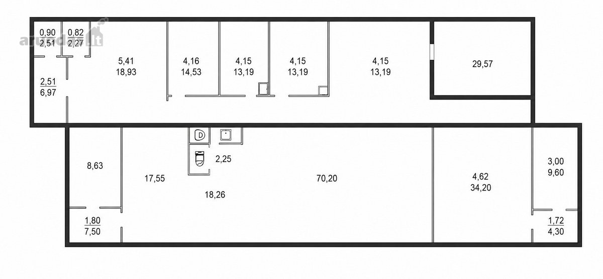 Nuomojamos komercinės patalpos Kauno g., - nuotraukos Nr. 8