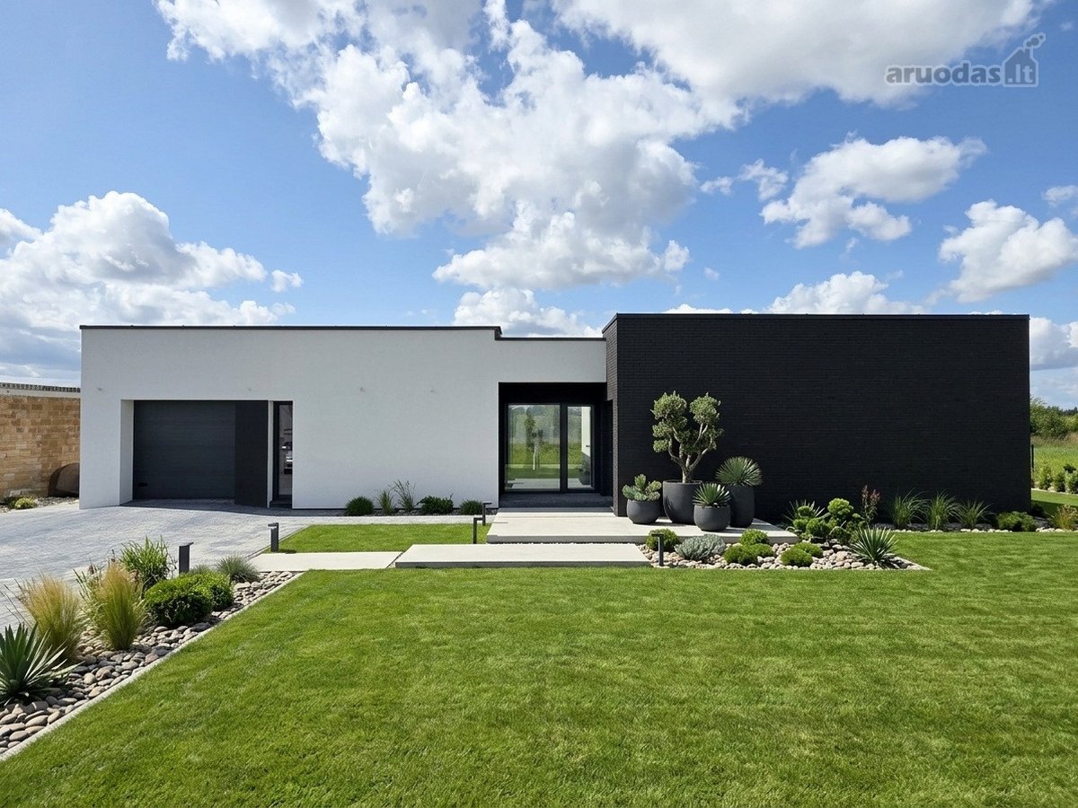 Modernios architektūros projekto, "L" Formos - nuotraukos Nr. 17