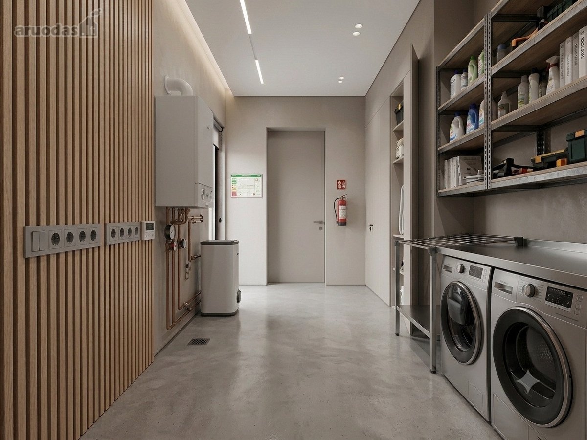 Modernios architektūros projekto, "L" Formos - nuotraukos Nr. 43