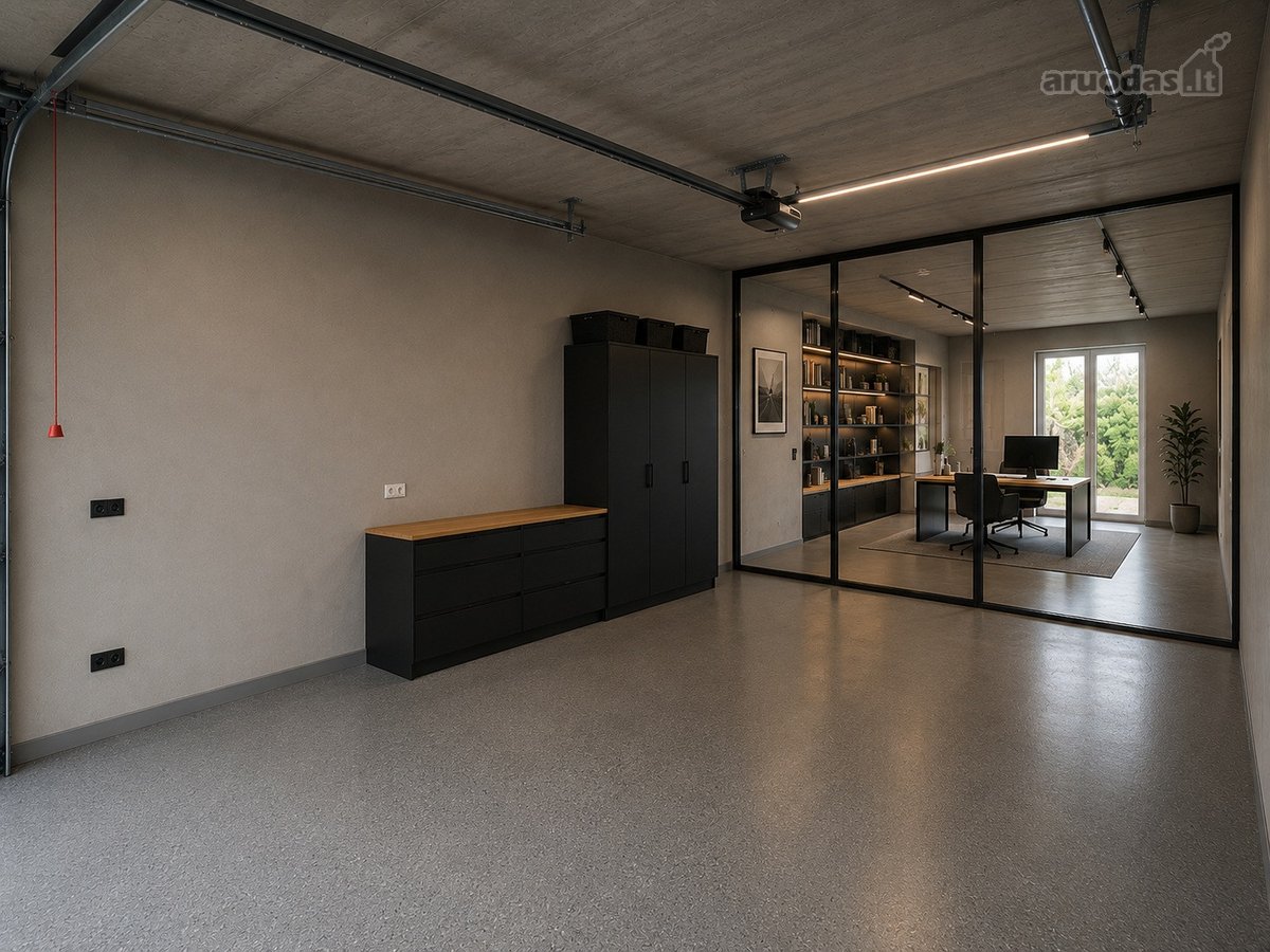 Modernios architektūros projekto, "L" Formos - nuotraukos Nr. 47