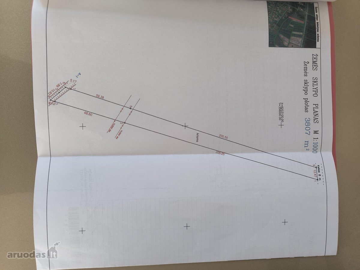 Parduodamas 0,3807 ha žemės ūkio paskirties - nuotraukos Nr. 4