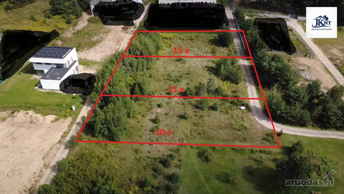 Parduodami 3 namų valdos sklypai vienas šalia - nuotraukos Nr. 2