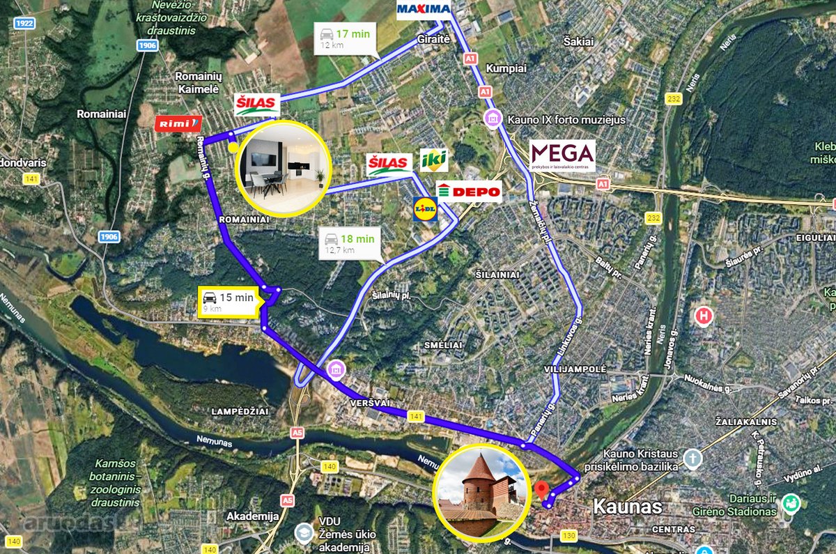 Įrengtas 3 Kambarių Butas Romainiuose 2 - nuotraukos Nr. 29