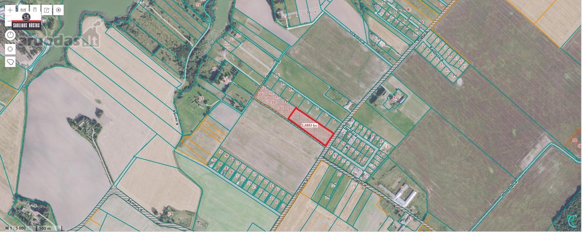 Parduodamas labai pigiai 1,0853 ha žemės - nuotraukos Nr. 6