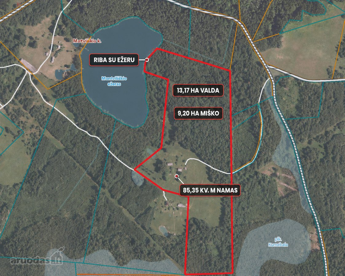 Parduodama Sodyba Su 13,17 Ha Sklypu (9,20 Ha - nuotraukos Nr. 14
