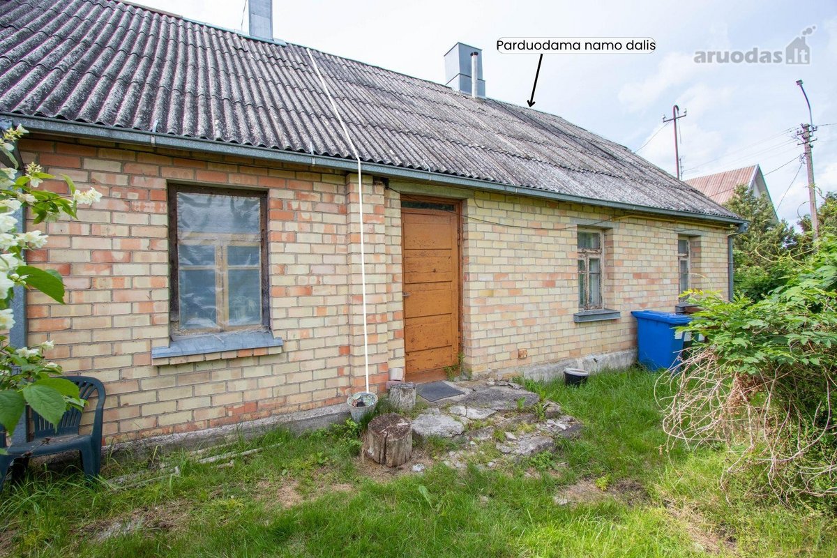 Parduodama su namo dalis su erdviu žemės - nuotraukos Nr. 6