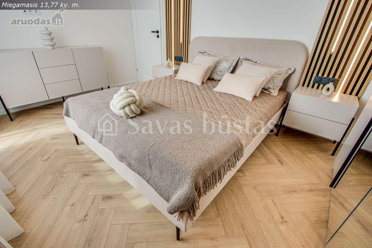 Naujai ir kokybiškai suremontuotas 3 kambarių - nuotraukos Nr. 16