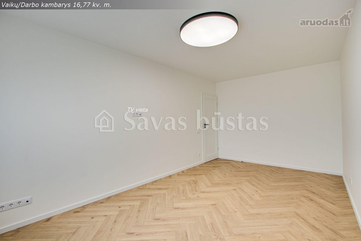 Naujai ir kokybiškai suremontuotas 3 kambarių - nuotraukos Nr. 22