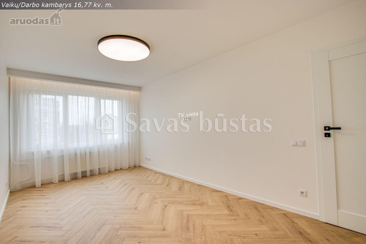 Naujai ir kokybiškai suremontuotas 3 kambarių - nuotraukos Nr. 23