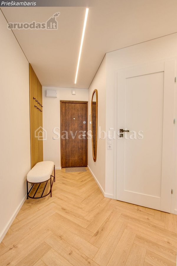 Naujai ir kokybiškai suremontuotas 3 kambarių - nuotraukos Nr. 43