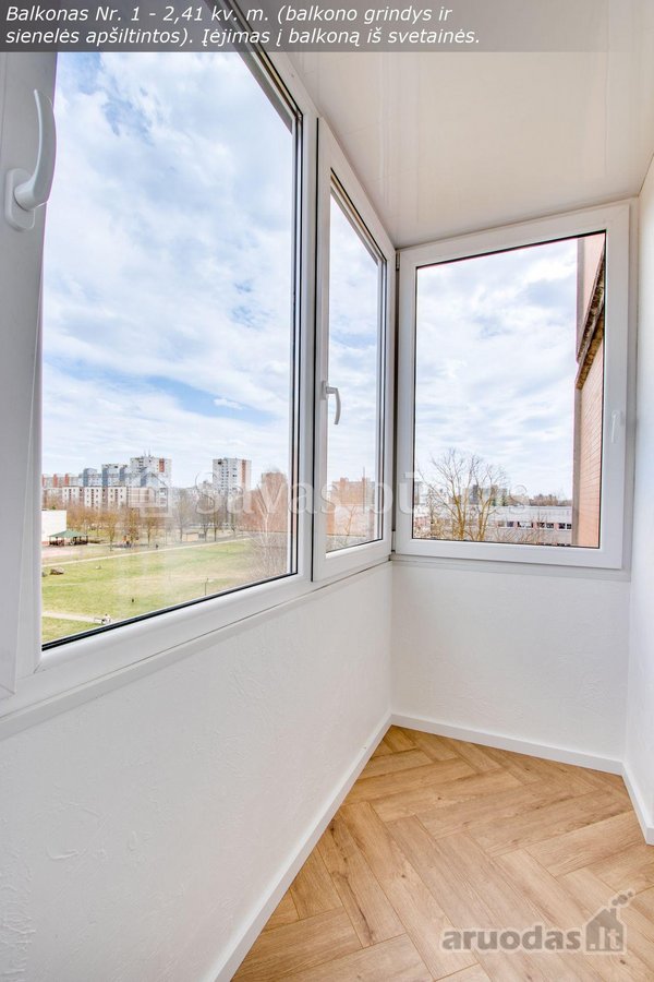 Naujai ir kokybiškai suremontuotas 3 kambarių - nuotraukos Nr. 44
