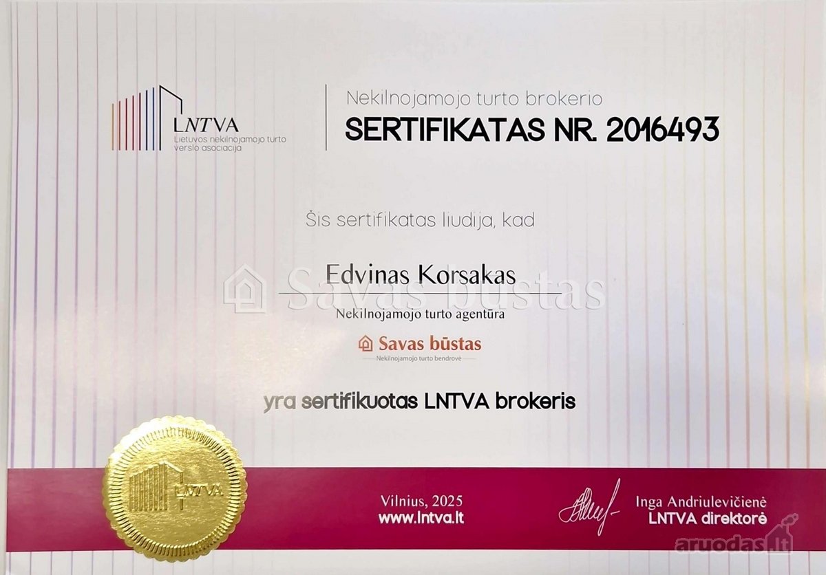 Naujai ir kokybiškai suremontuotas 3 kambarių - nuotraukos Nr. 56