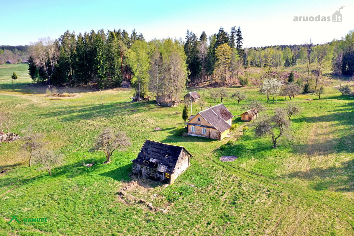 Parduodama rąstinė sodyba su vaizdingu ir - nuotraukos Nr. 14