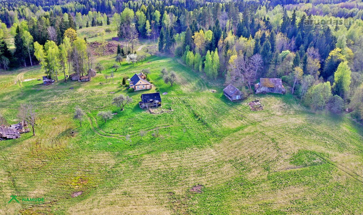 Parduodama rąstinė sodyba su vaizdingu ir - nuotraukos Nr. 16