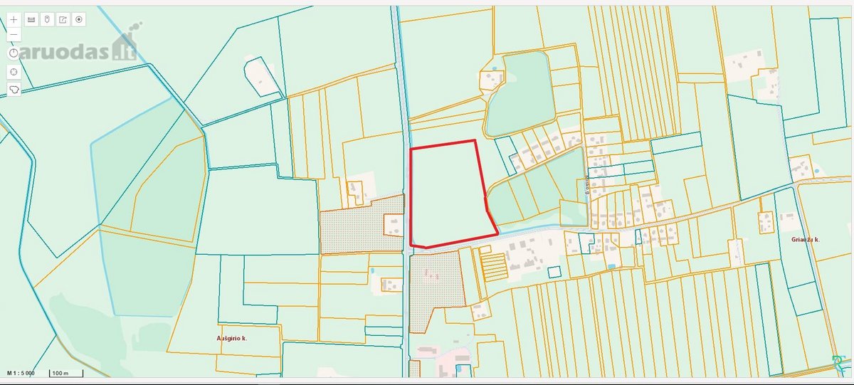 Parduodamas 5,64 ha žemės sklypas Jurbarko - nuotraukos Nr. 2