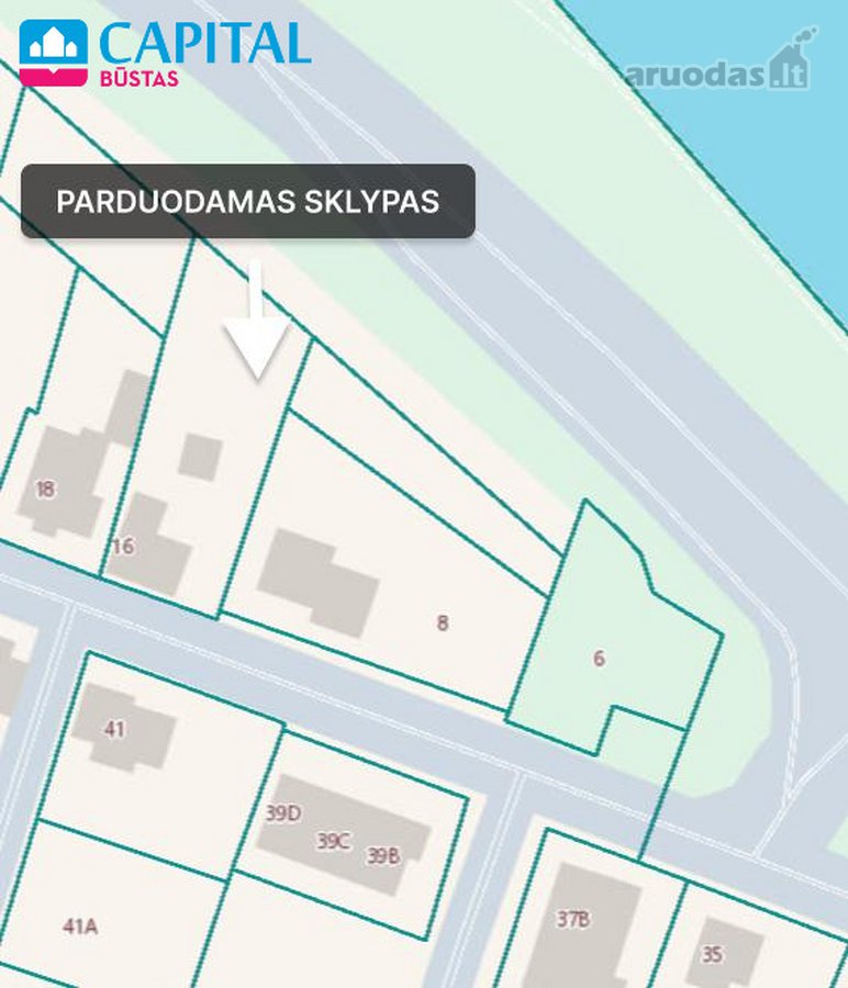 Parduodamas 8,85 A Sklypas Su Namu - nuotraukos Nr. 8