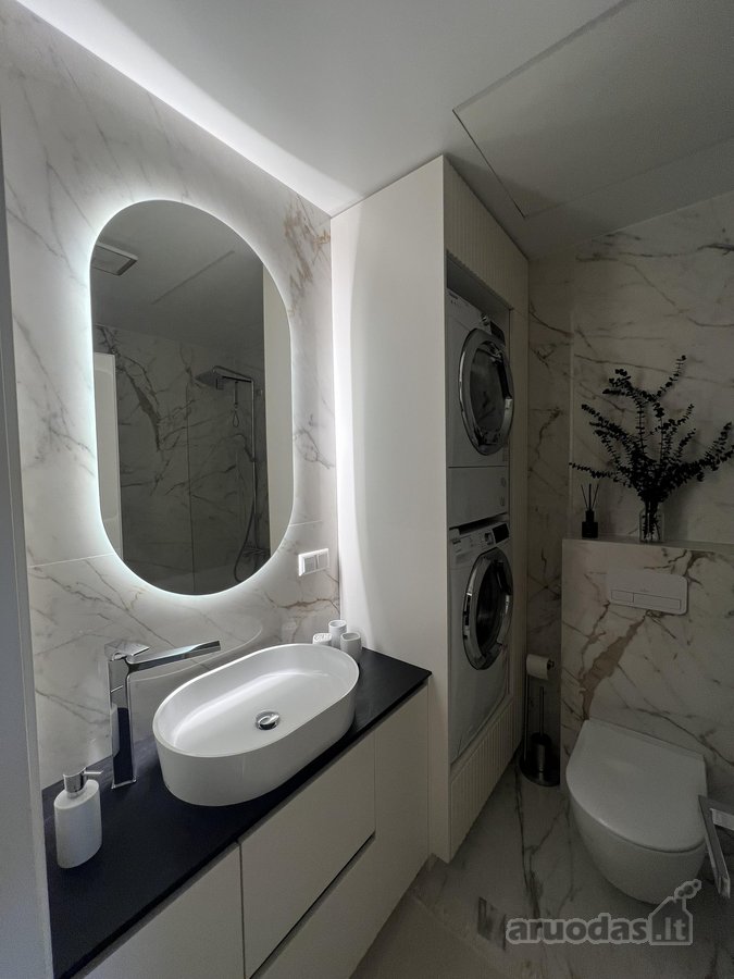 Išnuomojamas moderniai įrengtas 2 kambarių, - nuotraukos Nr. 8